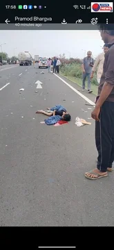ग्वालियर से गुना की ओर बाइक कार की भयानक टक्कर