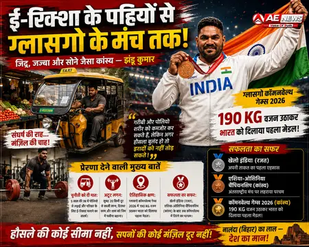 ई-रिक्शा चलाया, सब्जी बेची... कौन हैं पैरा पावरलिफ्टर झंडू कुमार? जिन्होंने ग्लासगो...