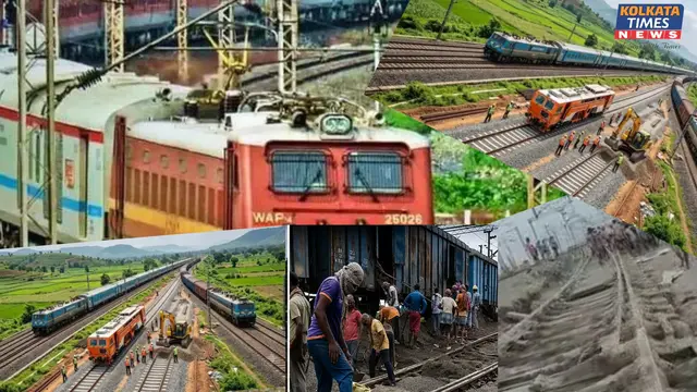 রেললাইনের ধসের জেরে স্থবির উত্তরবঙ্গের ট্রেন পরিষেবা !