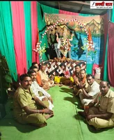 ड्राइवर यूनियन ने भगत देवरी बाजार चौक में स्थापित की भगवान विश्वकर्मा की भव्य प्रतिमा
