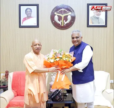 NCR में वायु प्रदूषण पर नकेल: लखनऊ में CM योगी और केंद्रीय मंत्री भूपेंद्र यादव की अहम बैठक; UP के 8 जिलों के लिए कड़ा एक्शन प्लान