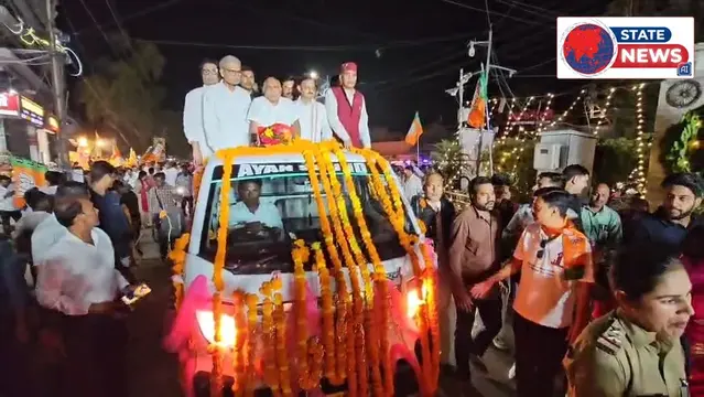 रीवा की सड़कों पर दिखा भाजपा का शक्ति प्रदर्शन, प्रदेश अध्यक्ष हेमंत खंडेलवाल का जोरदार स्वागत