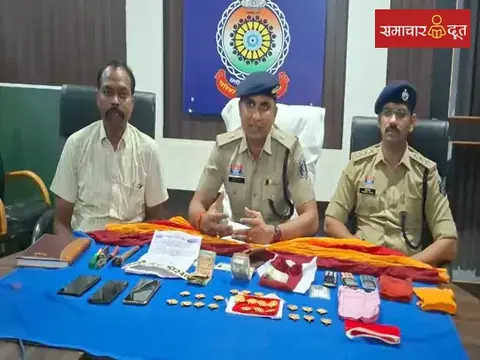 दुर्ग में नकली सोना गिरवी रखकर 19.32 लाख की ठगी: अंतरराज्यीय गिरोह के छह आरोपी गिरफ्तार