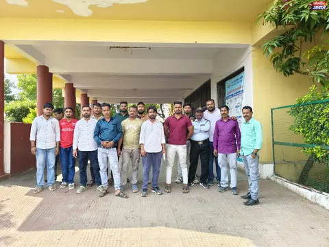 राजगढ़ में आउटसोर्स कर्मचारियों का फूटा गुस्सा!